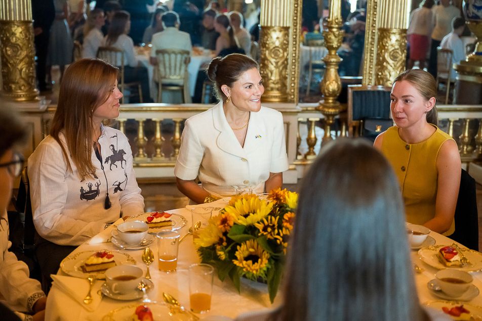 La princesa Victoria de Suecia también ha querido estar presente en esta cita