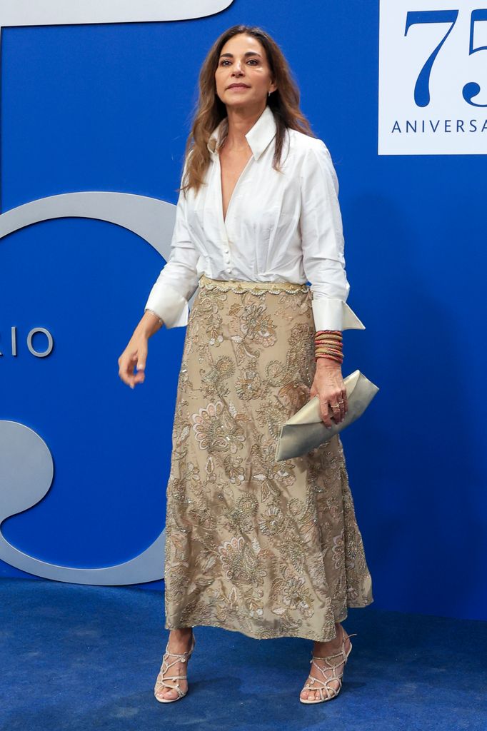 Mariló Montero en el 75 aniversario del Premio Planeta 2026 en Madrid.