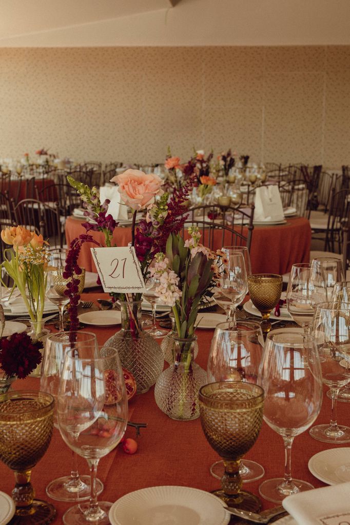 Decoración de mesas de boda