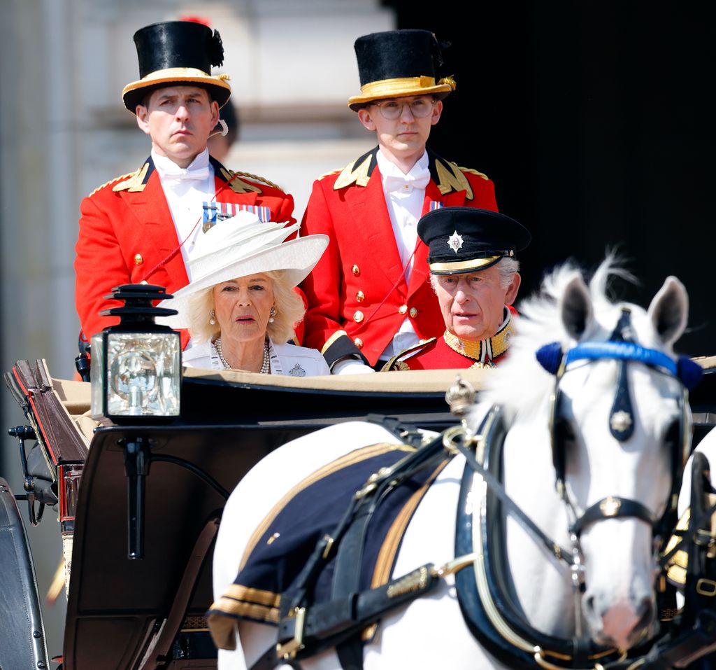 Tyrone en Trooping the Colour 2025