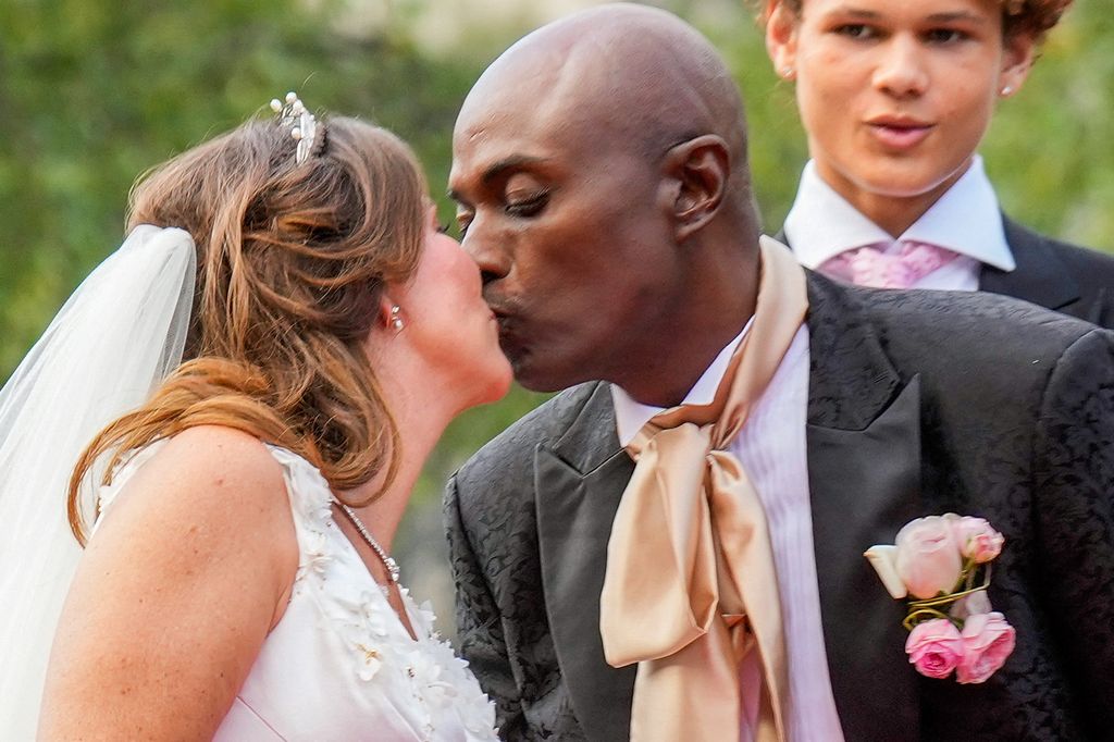 La boda de Marta Luisa de Noruega y Durek Verrett en 2024.