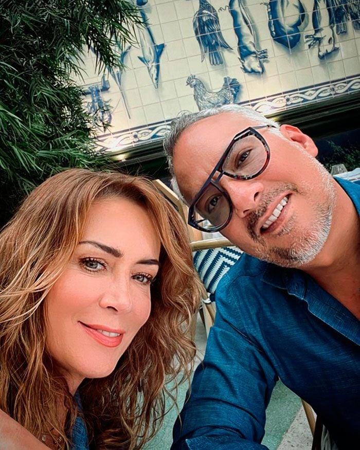 Anette Michel y Gregorio Jiménez