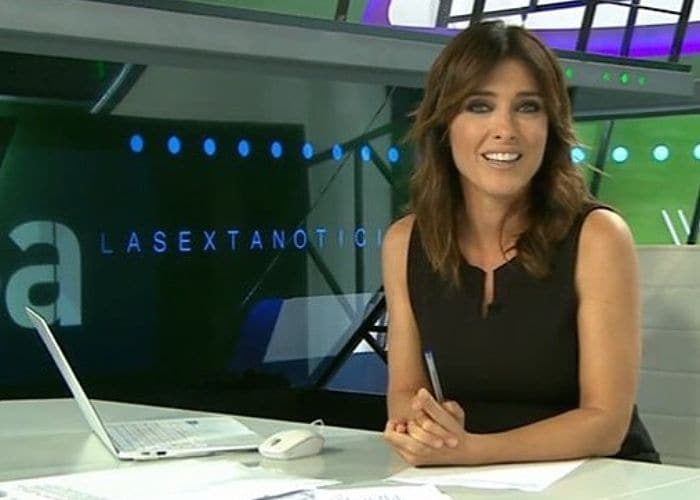 Helena Resano en el plató de La Sexta 