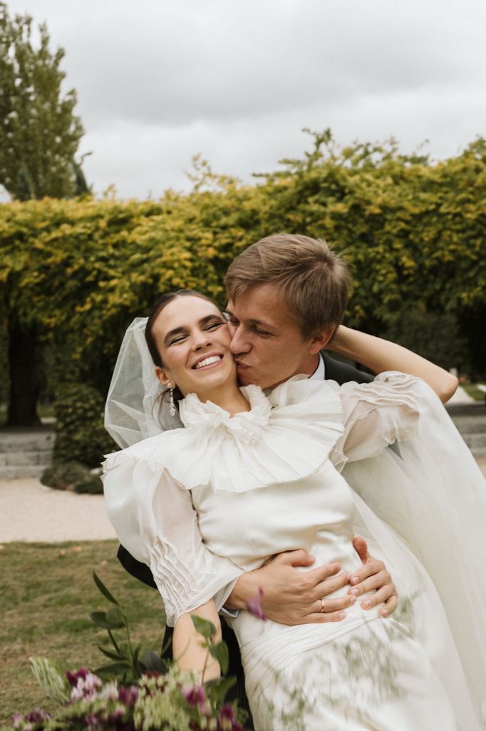 Novia viral con vestido de Sole Alonso