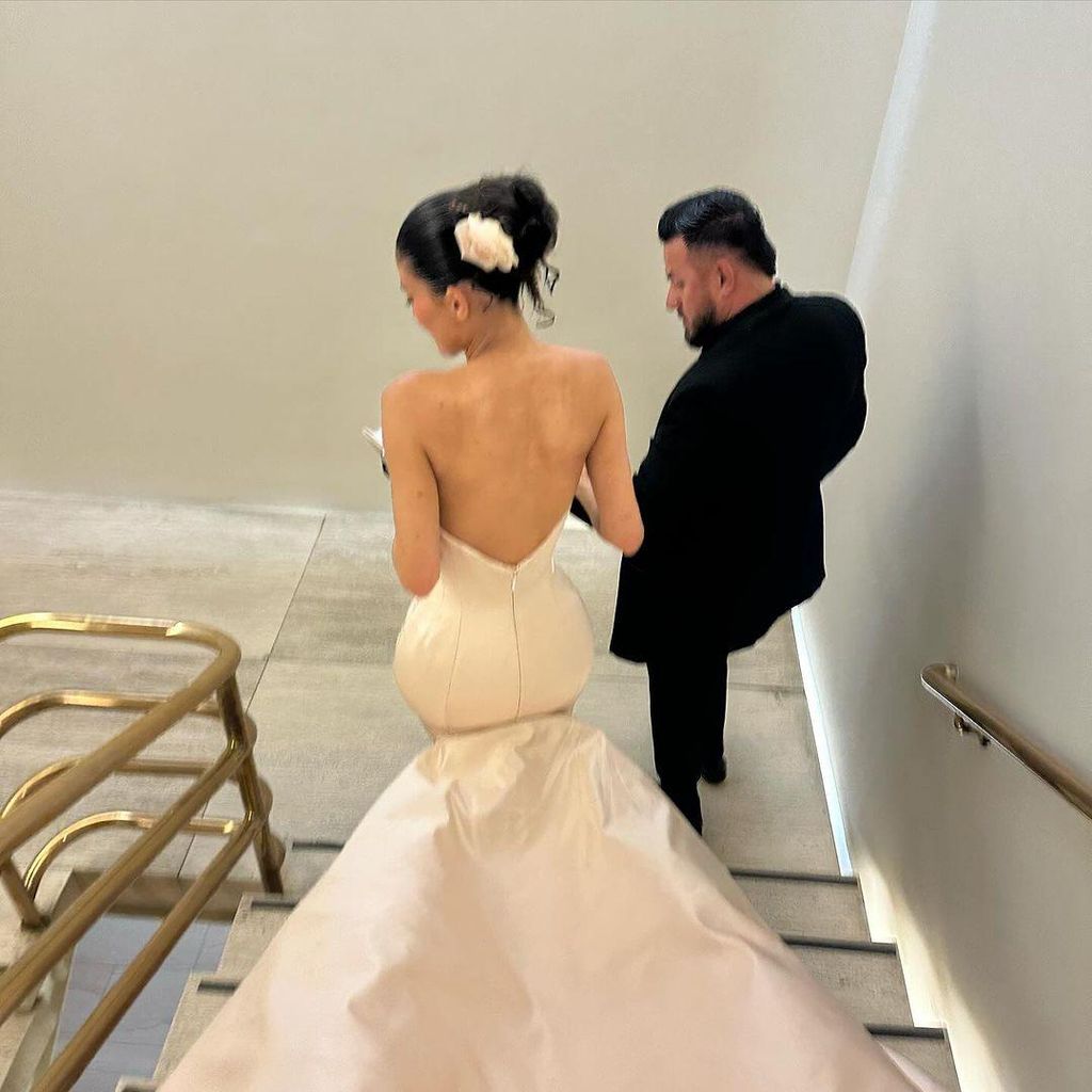 rosal a y kylie jenner en la met gala