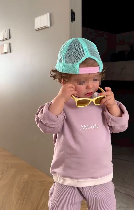 Amaia, hija de Jaime Lorente