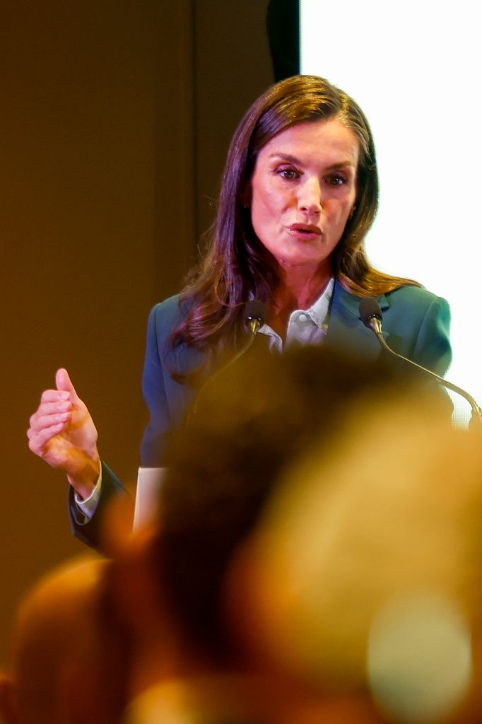 La reina Letizia en el Día Mundial de la Salud Mental