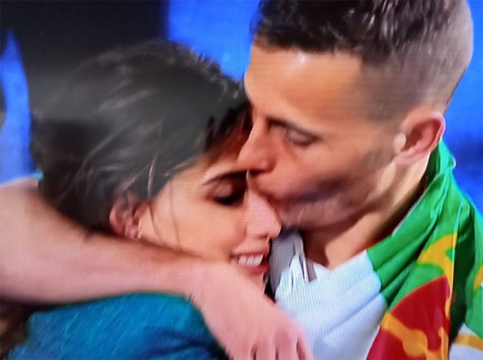 Sergio Canales y su mujer