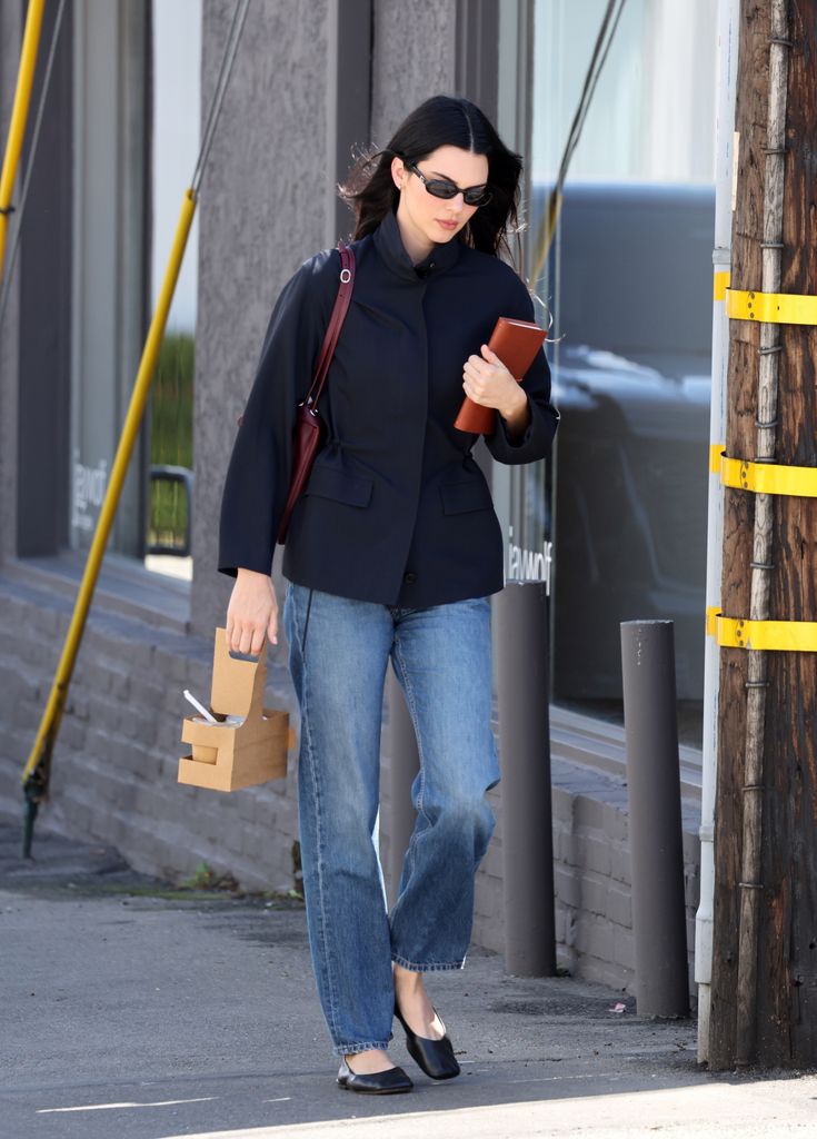 Kendall Jenner es vista en Beverly Hills.