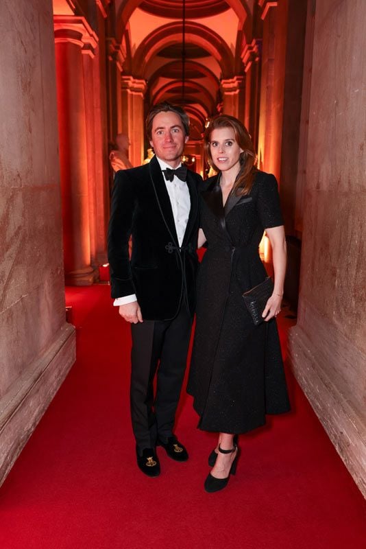 Beatriz de York y su marido