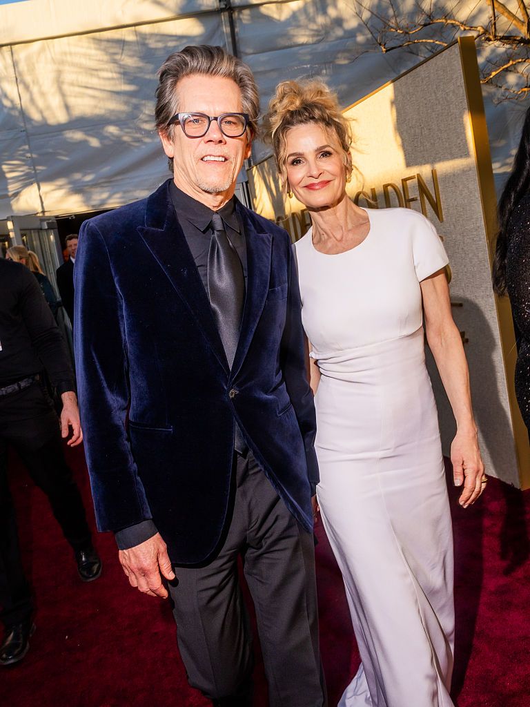 Kevin Bacon Y Kyra Sedgwick en los Globos de Oro 2026