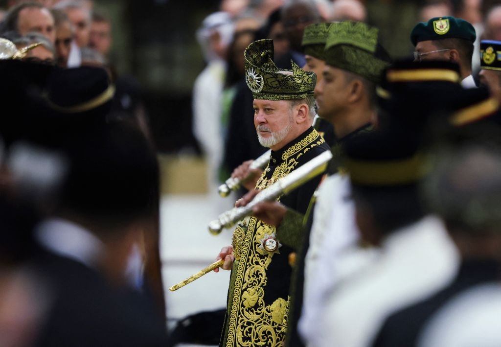 Rey de Malasia. Coronación del rey de Malasia. Julio 2024