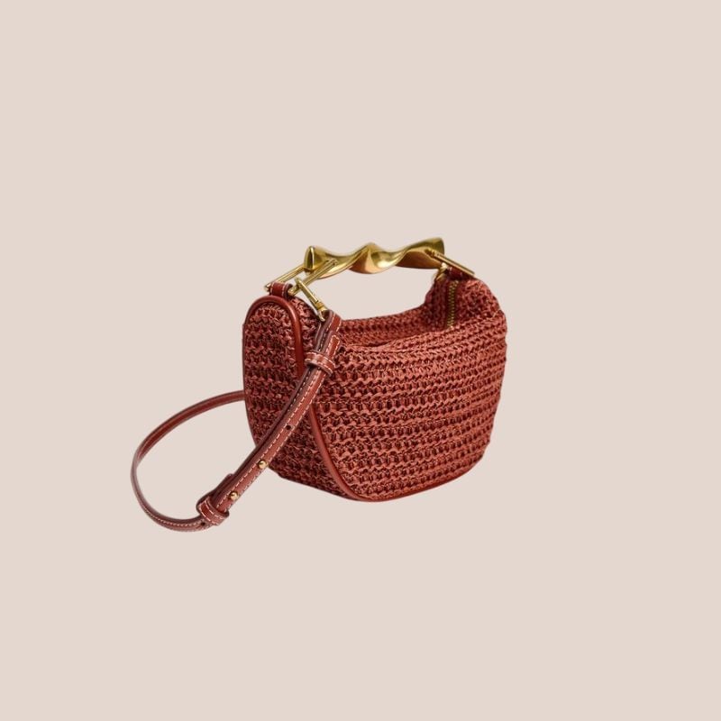 bolso trenzado