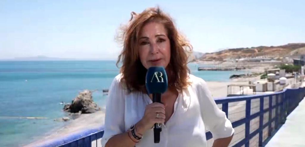 Ana Rosa Quintana, desde Ceuta, como reportera de Mediaset