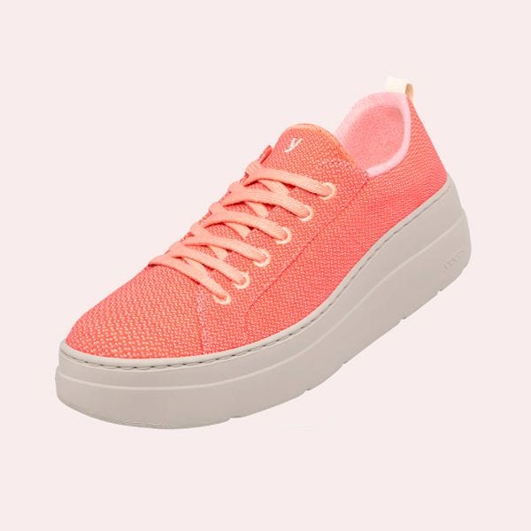 zapatillas plataforma coral