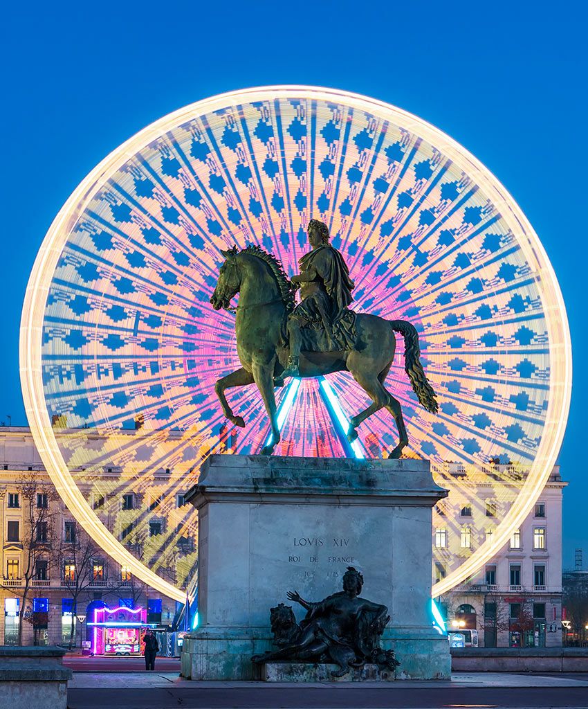 Plaza Bellecour, Lyon