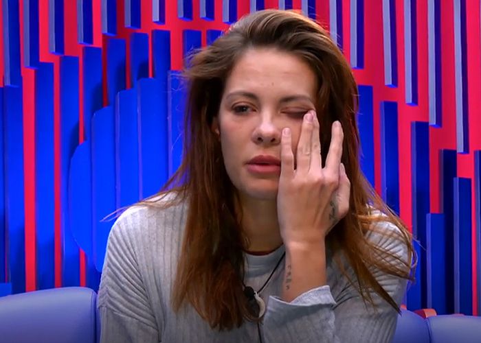 Jessica Bueno llorando 