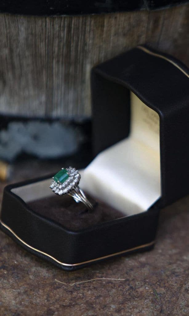 anillo esmeralda novias pv 22