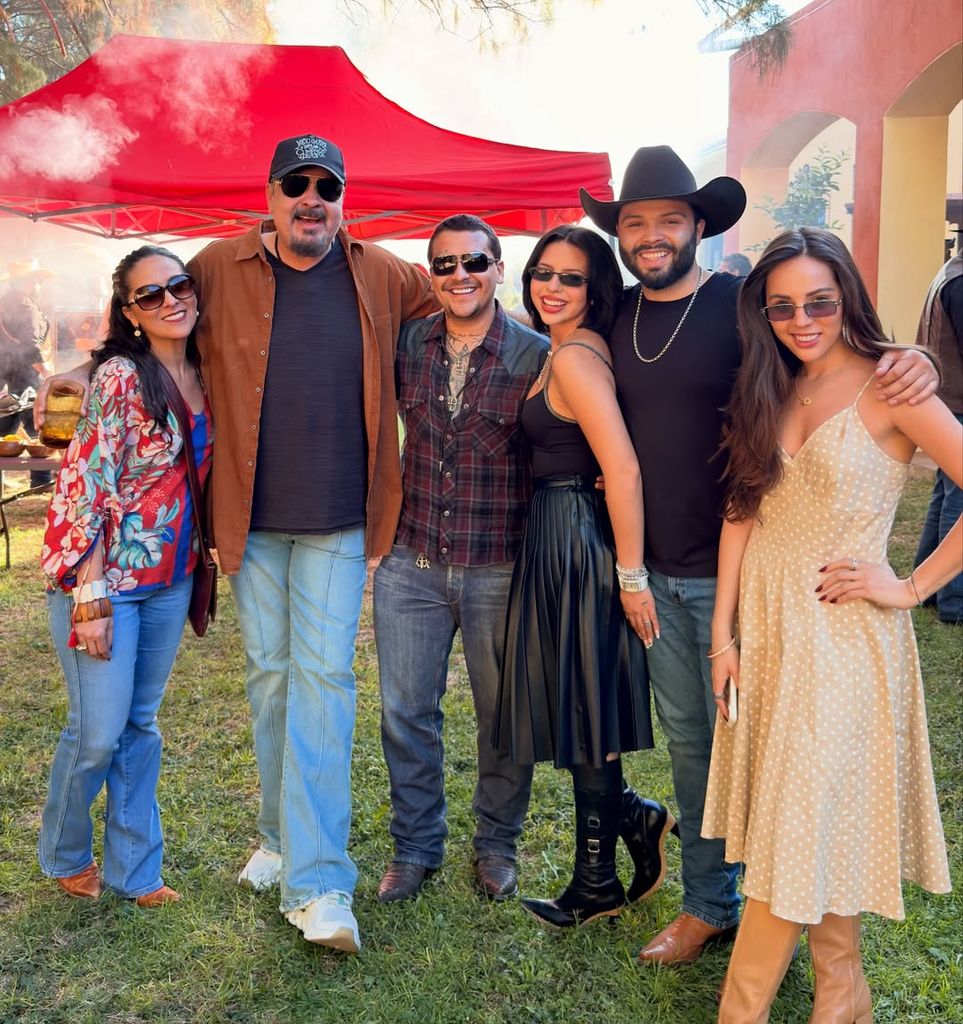 Los Aguilar celebraron este fin de semana los 27 años de Nodal, en Zacatecas.