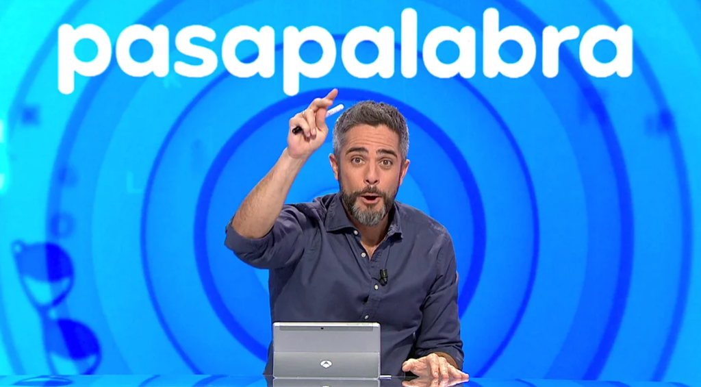 Roberto Leal, en la emisión de 'Pasapalabra'