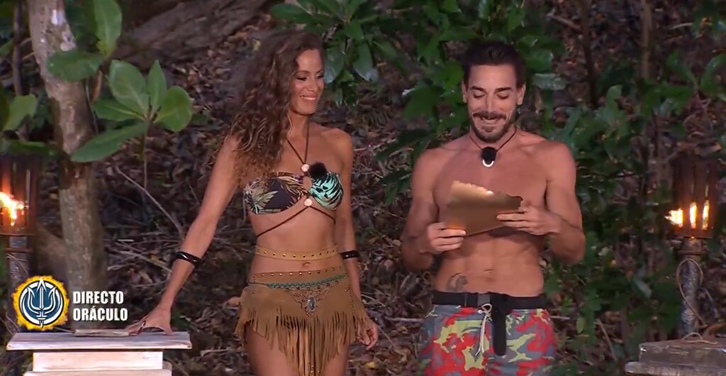 Laura Madrueño y Damián Quintero en Supervivientes