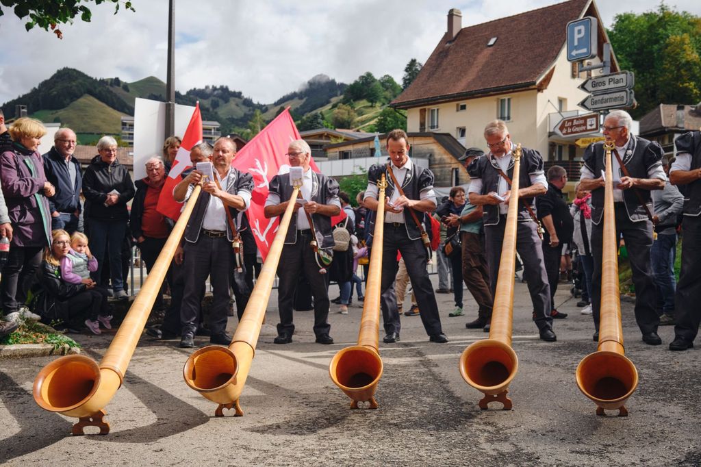 Fiesta del Désalpe en Charmey, Suiza