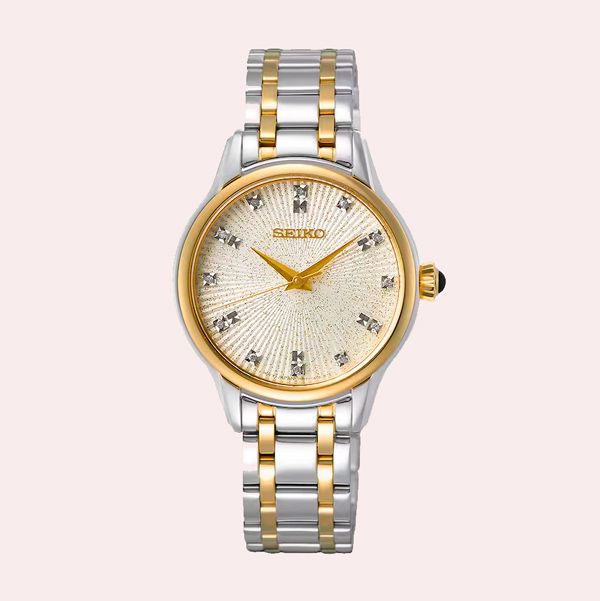 Reloj de mujer Ladies SRZ550P1 de acero y correa plateada