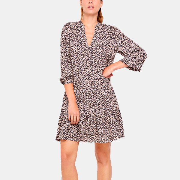 vestido volantes