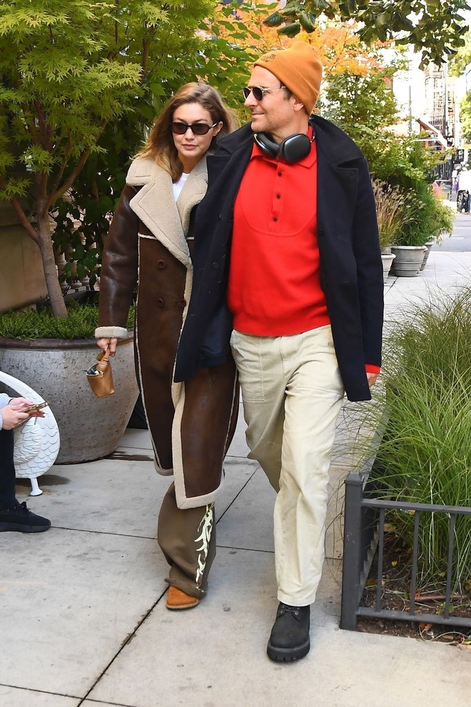 Gigi Hadid y Bradlet Cooper juntos en Nueva York.