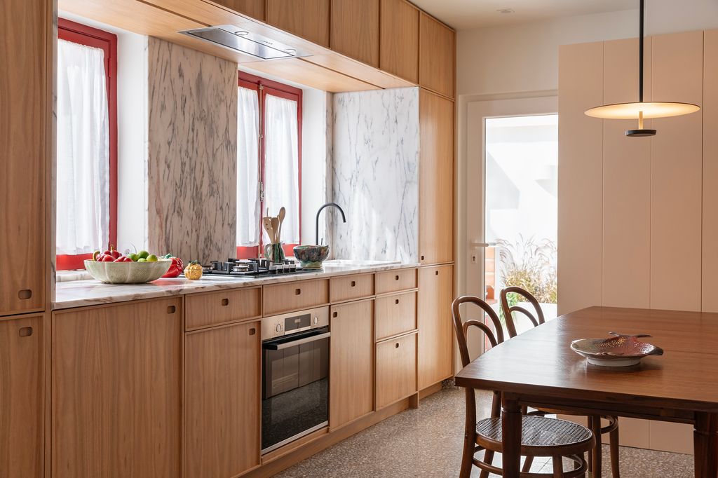 Cocina de madera