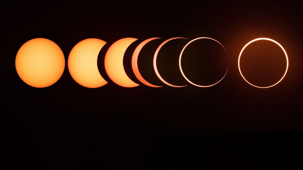 Durante la anularidad, hasta el 96% del Sol quedará oculto, dejando visible solo un borde brillante que parecerá suspendido sobre el horizonte helado