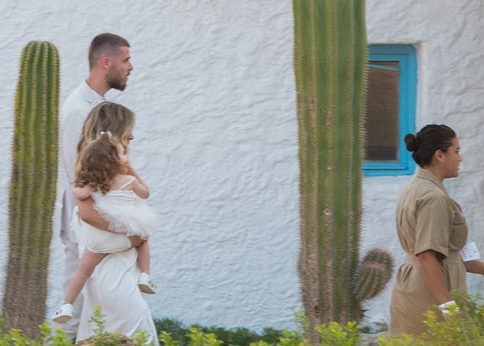 La fabulosa preboda ibicenca de Edurne y David de Gea en Menorca con una invitada muy especial