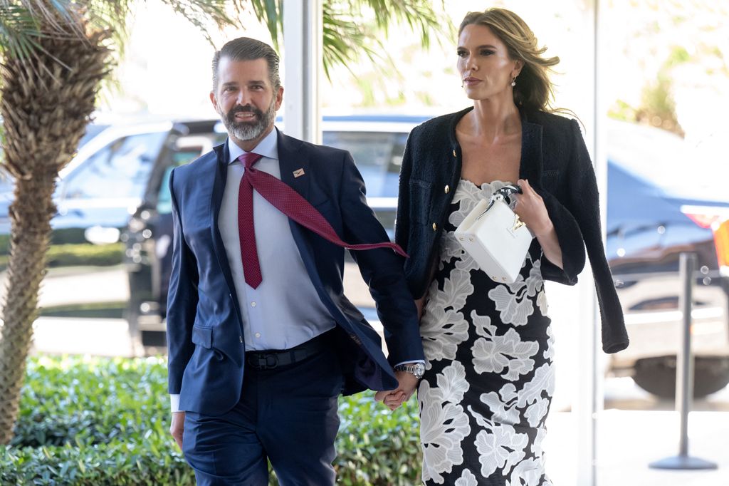 Donald Trump Jr. y  Bettina Anderson en una imagen de archivo