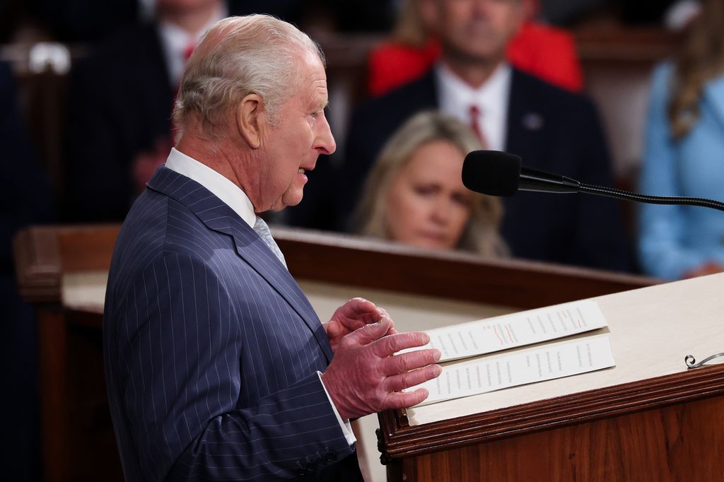 El rey Carlos III se convierte en el segundo monarca británico en hablar ante el Congreso de los Estados Unidos