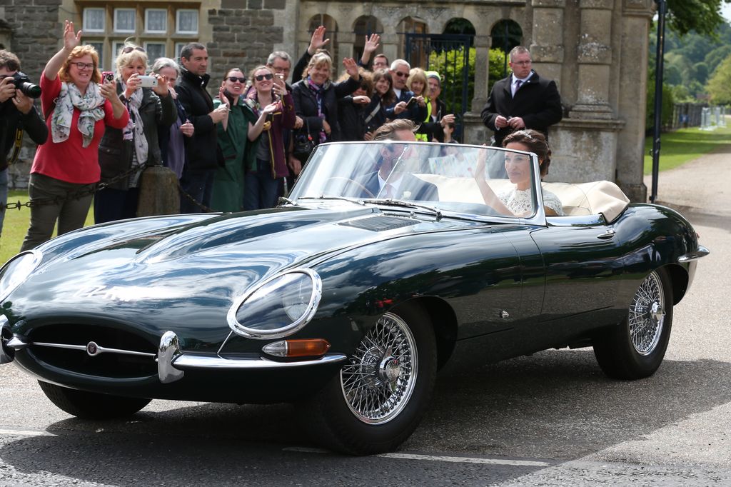Pippa Middleton, en su boda con James Matthews