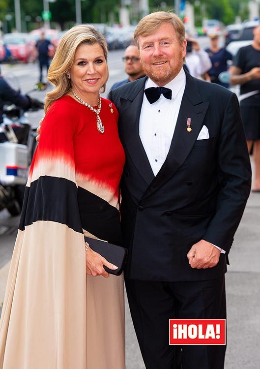 Imagen de Máxima de Holanda y su esposo el rey Guillermo 