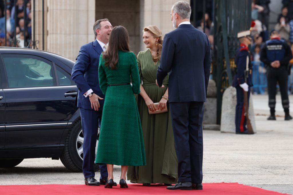 Los Reyes reciben a los Grandes Duques de Luxemburgo