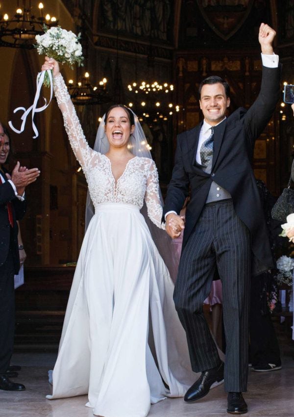 El vestido de novia de Carolina Monje
