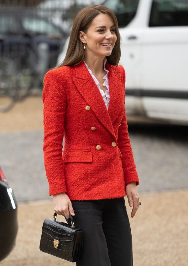Kate Middleton con blazer de Zara