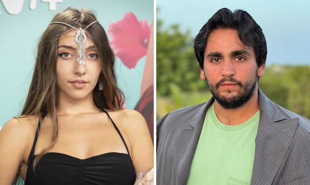 
Lucía Fernanda y su novio, Ismael de la Rosa.
