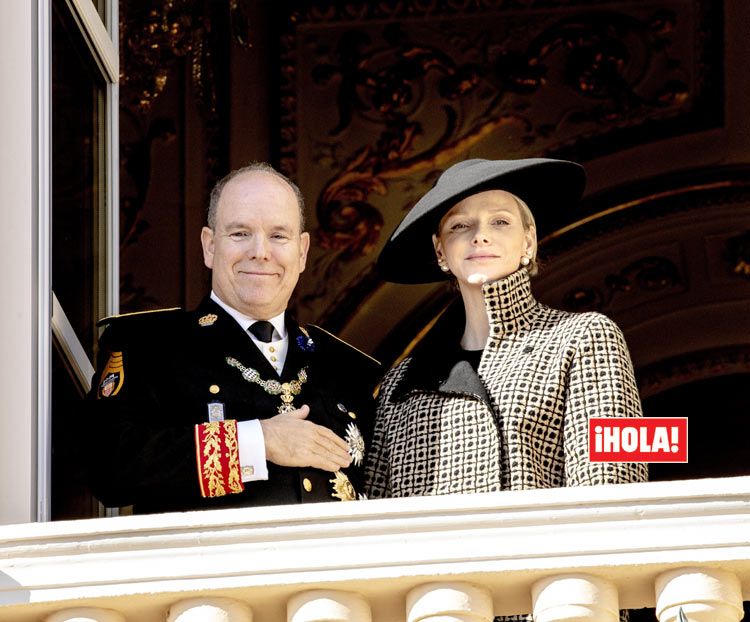 Charlene de Mónaco y Alberto de Mónaco