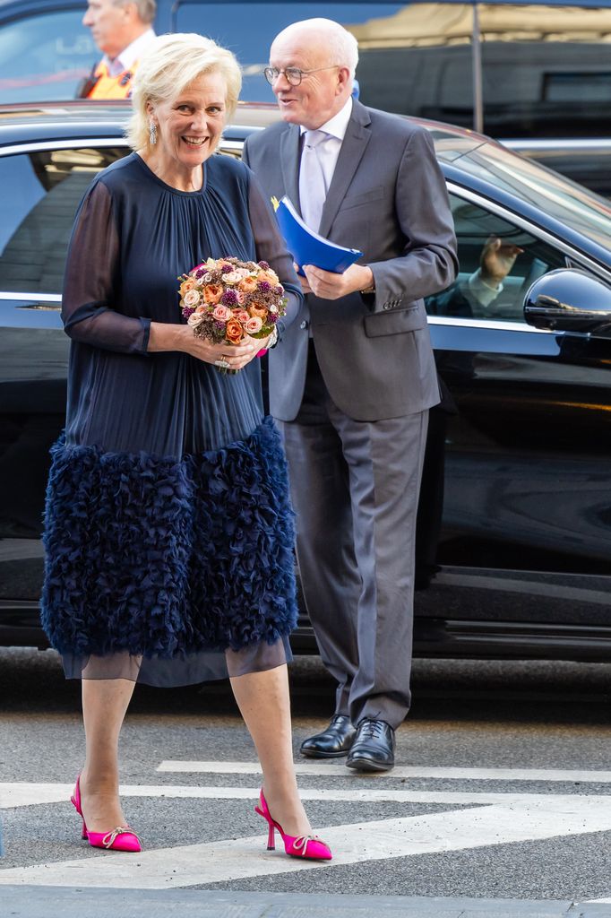 Astrid de Bélgica, durante el Día Nacional