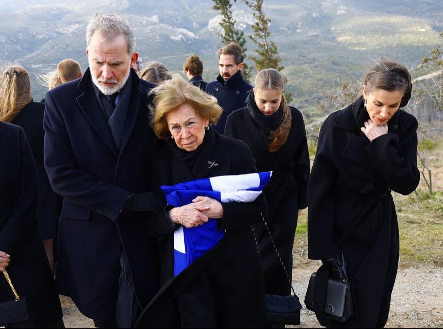 Entierro de Irene de Grecia en Tatoi