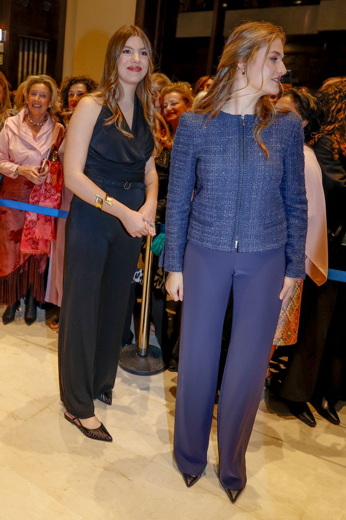 Los Reyes de España, junto a la princesa Leonor y la Infanta Sofía