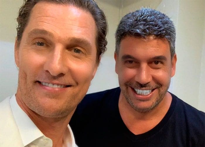 Matthew McConaughey y Arturo Elías Ayub