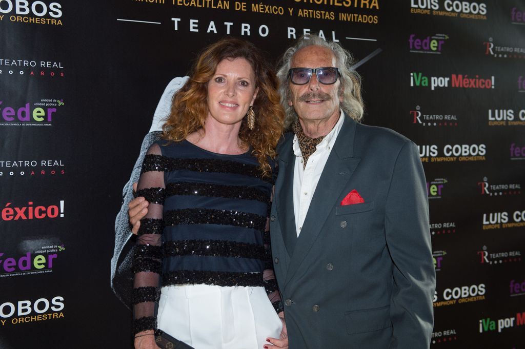 Verónica Mengod con su padre