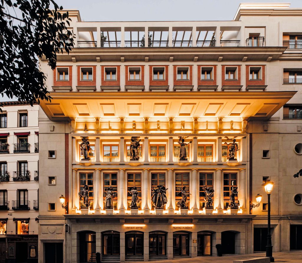 El histórico teatro Albéniz, ubicado en el UMusic Hotel Madrid