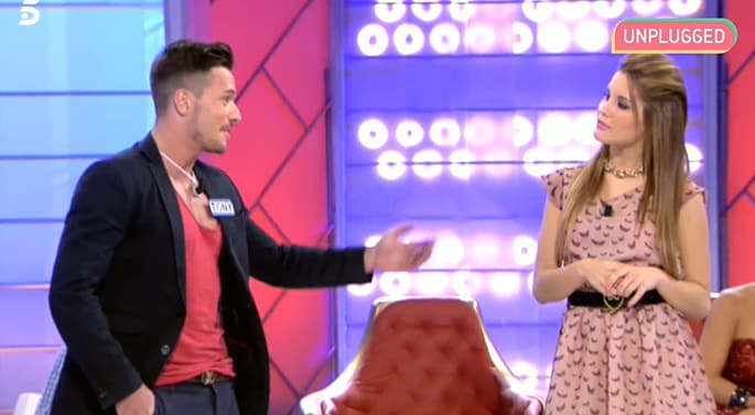 Gala Caldirola con Tony Spina en MYHYV