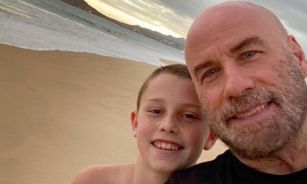 john travolta wishes his beautiful boy ben a happy birthday