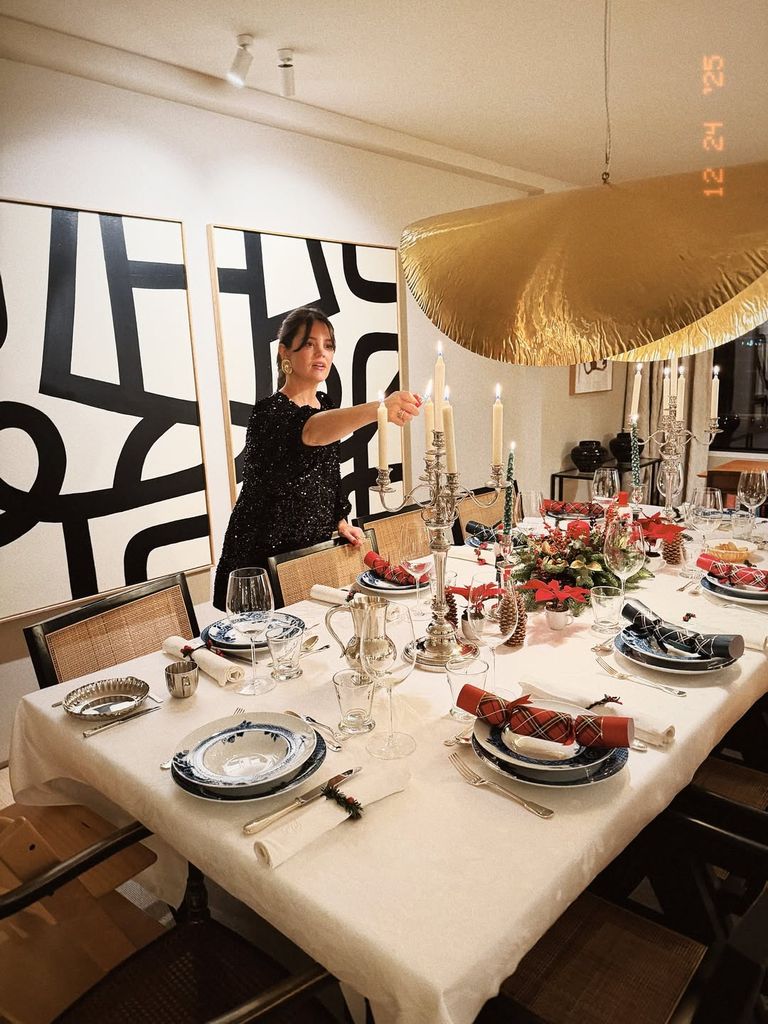 Isabelle Junot en Nochebuena, 2025.